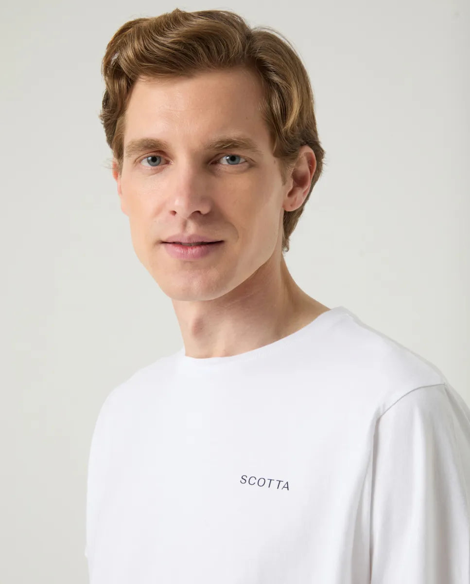 Camiseta Logo Espalda Blanco | SCOTTA