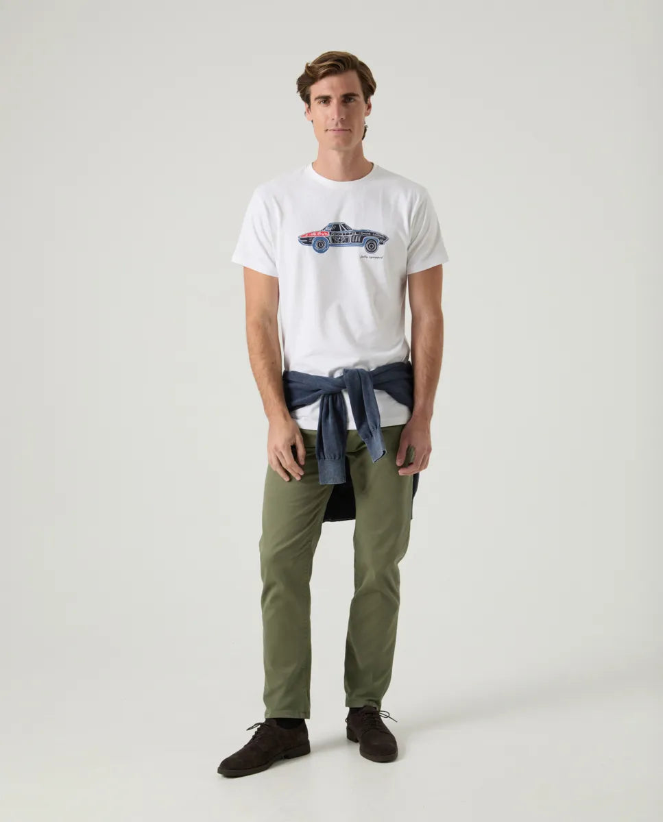 Camiseta Car Blanco | SCOTTA