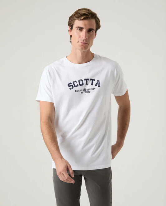 Camiseta Scotta university blanco | SCOTTA