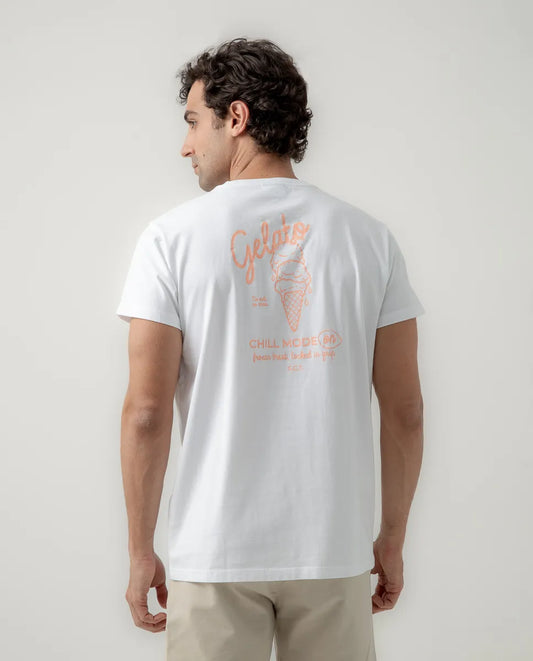 Camiseta gelato blanco | SCOTTA