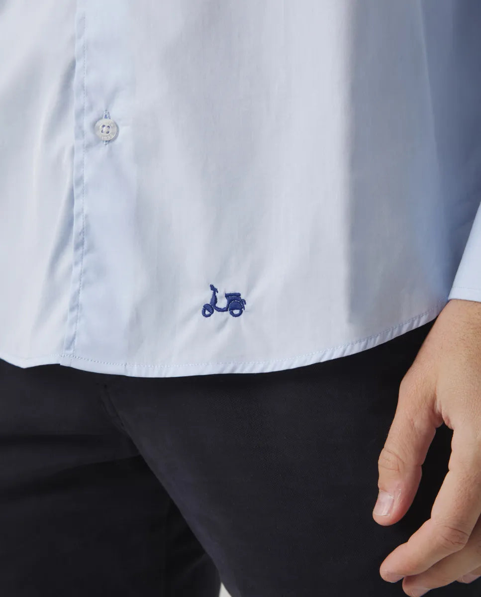 Camisa Classic Celeste | SCOTTA