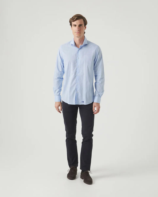 Camisa Classic Gallo Azul | SCOTTA