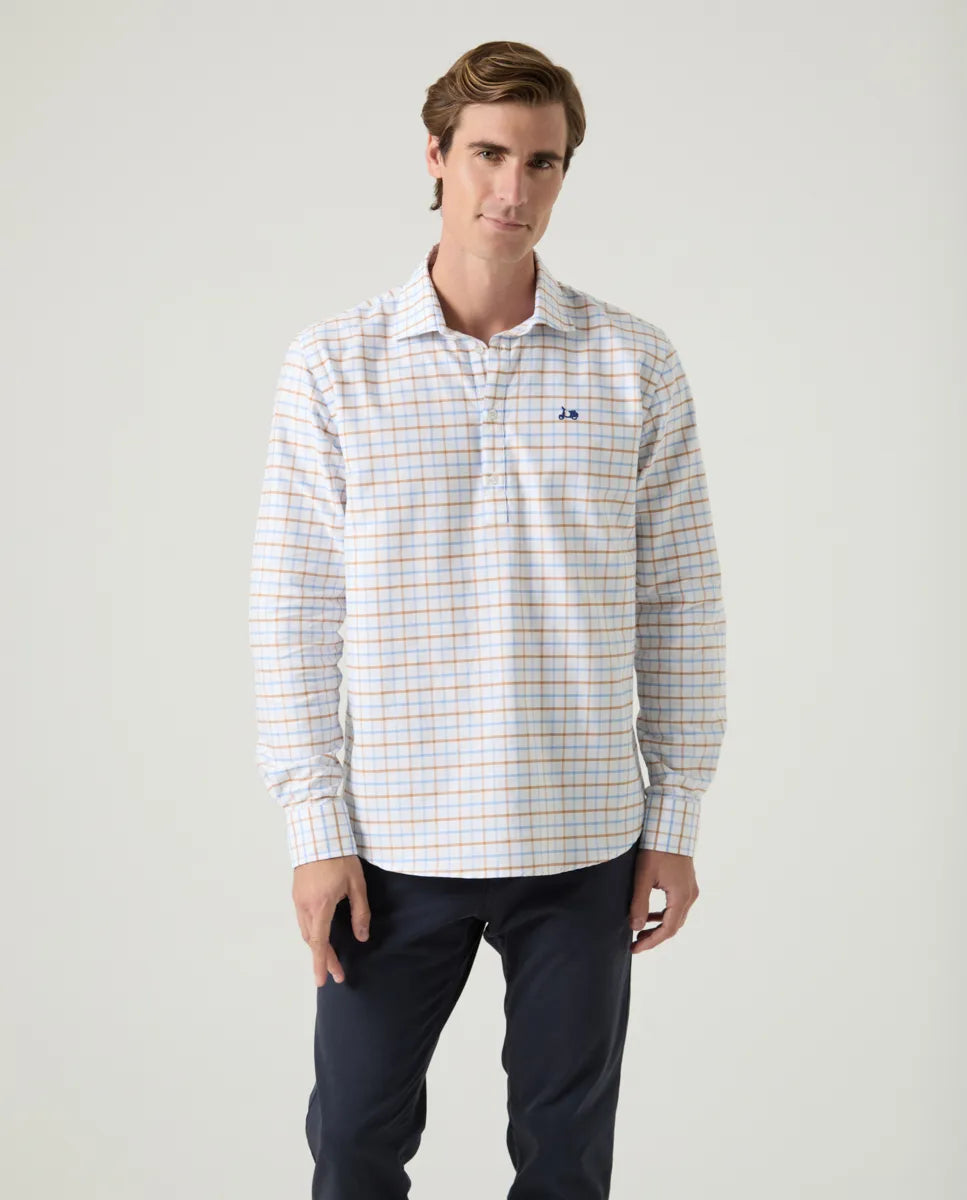 Camisa polera dopo blanco | SCOTTA