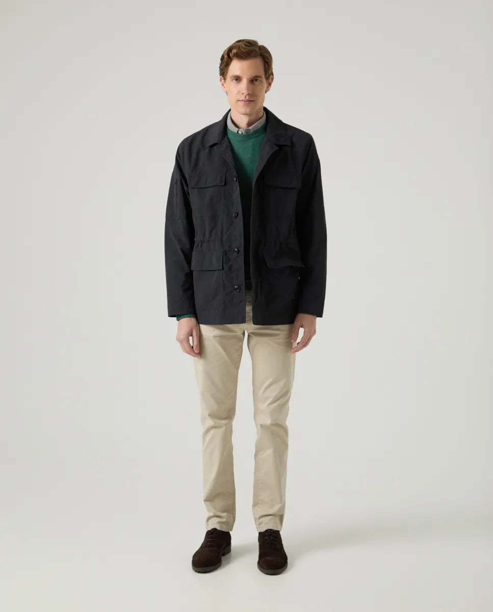 Chaqueta Tech Worker Marino | SCOTTA