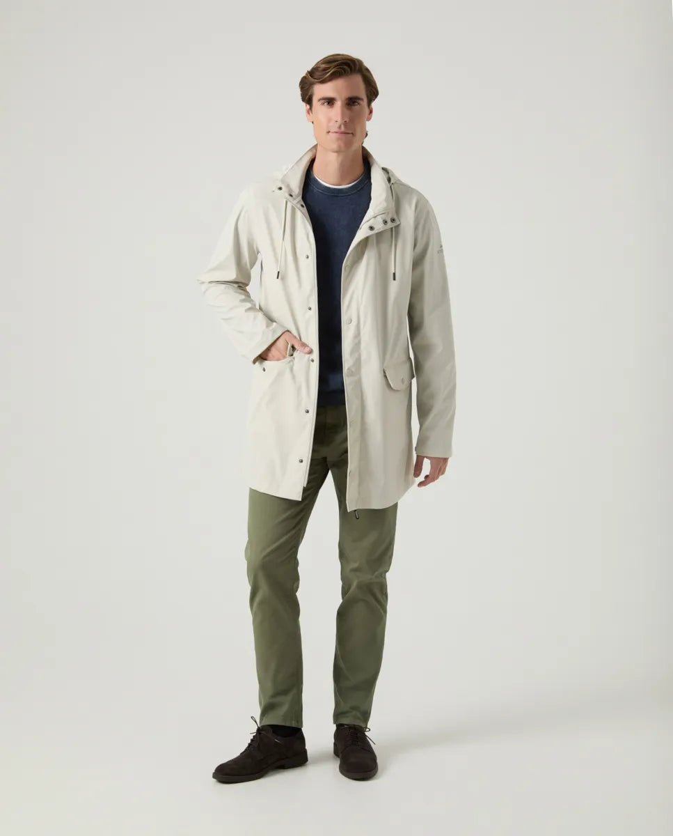 Chubasquero rainy beige grisáceo | SCOTTA