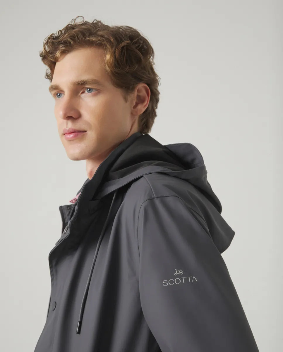 Chubasquero Rainy Gris Oscuro | SCOTTA