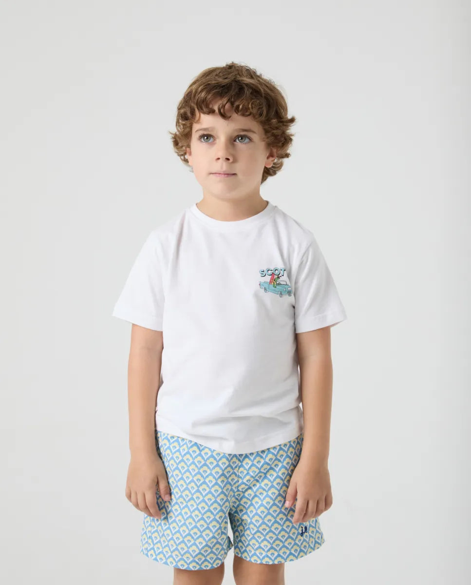 Bañador Niño Bouquet Eco Amarillo | SCOTTA