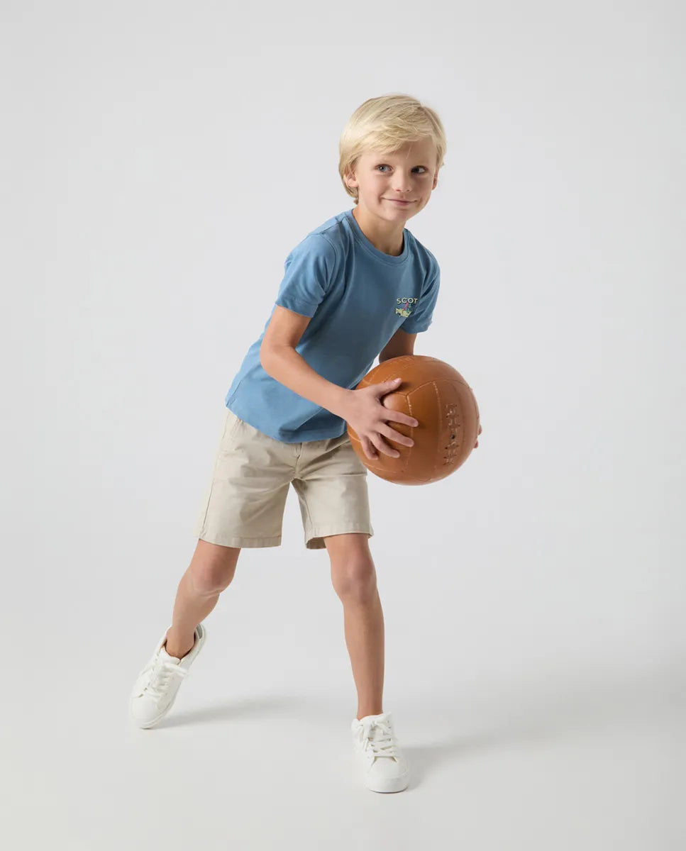 Camiseta Niño Turtle Denim | SCOTTA