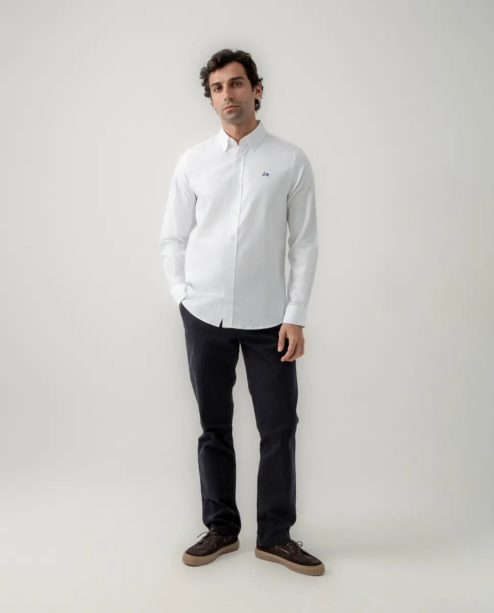 Camisa Oxford Classic Blanco | SCOTTA