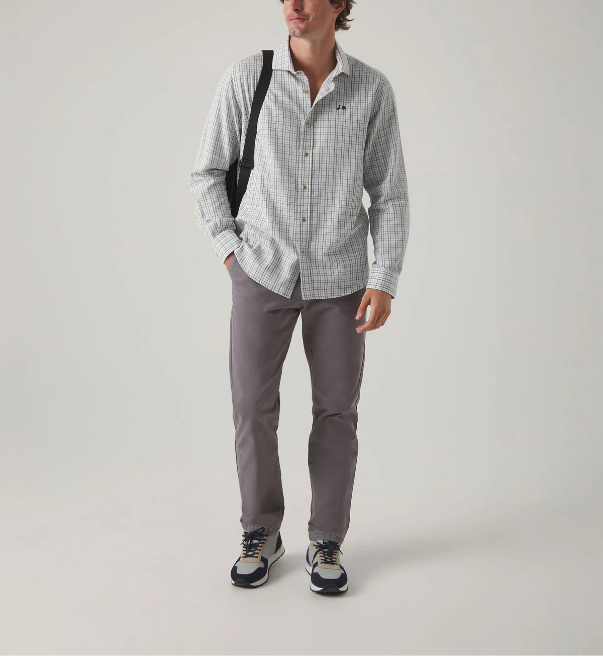 Camisa Viyela Azul | SCOTTA
