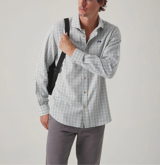 Camisa Viyela Azul | SCOTTA