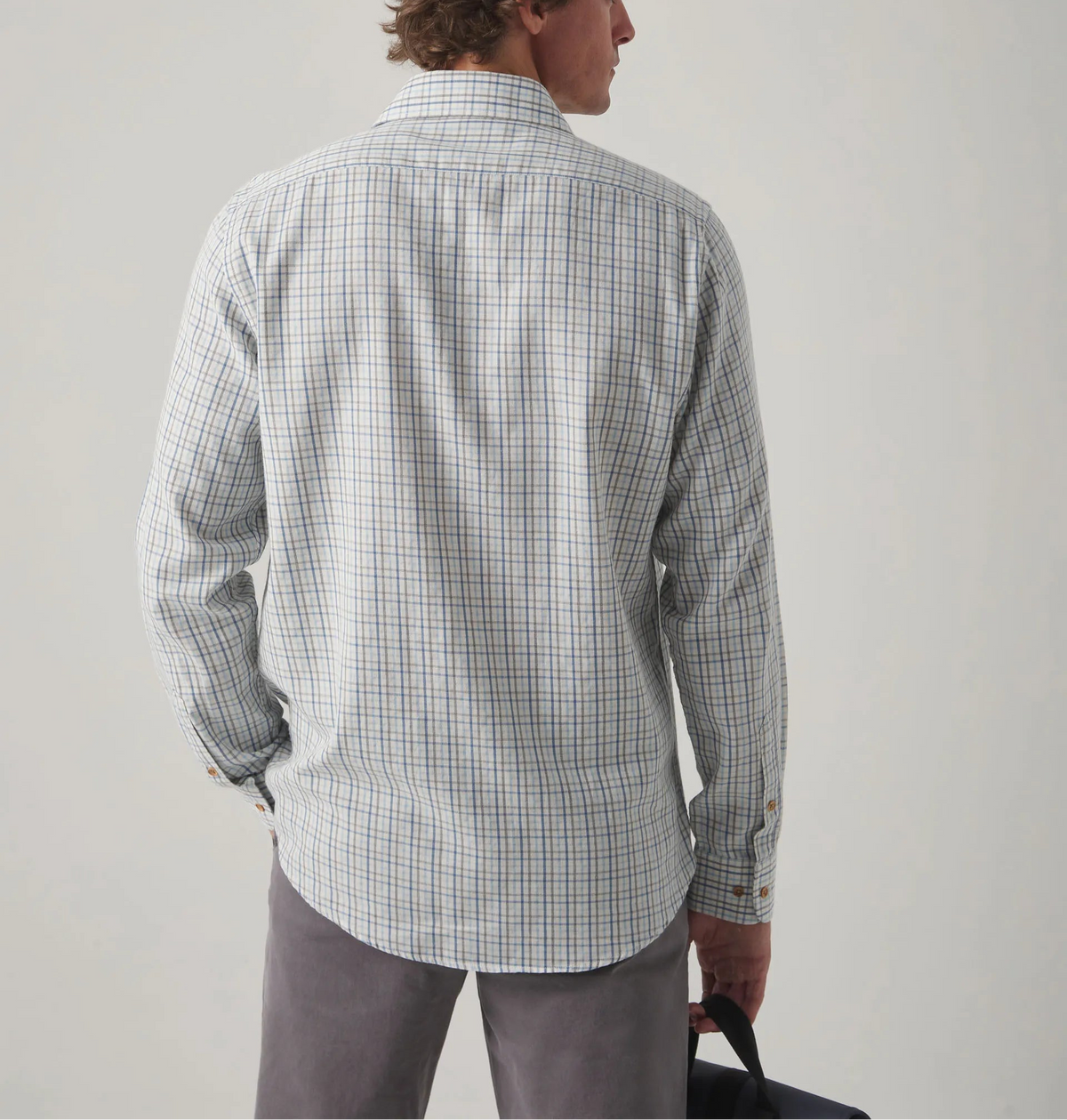 Camisa Viyela Azul | SCOTTA
