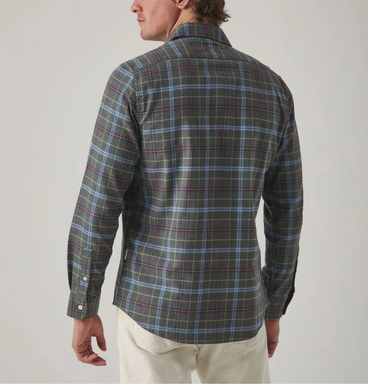 Camisa Moss Tartán Khaki | SCOTTA