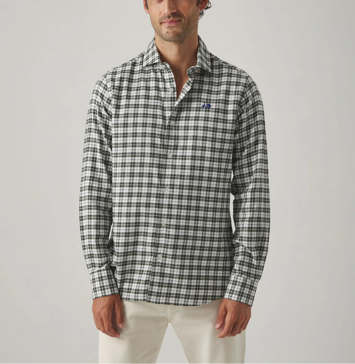 Camisa Autumn Tartán Verde | SCOTTA