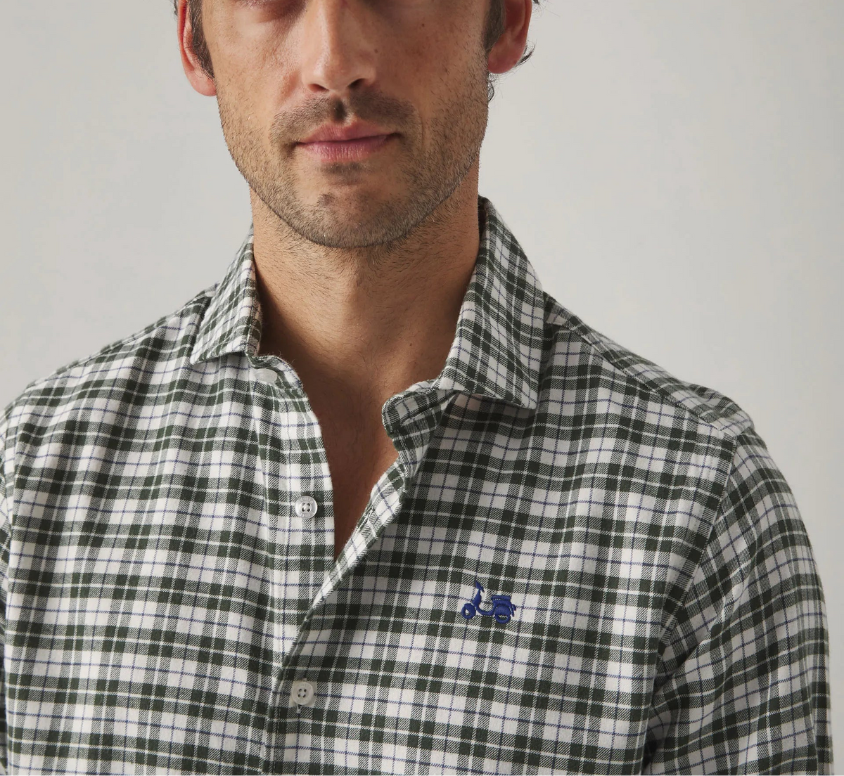 Camisa Autumn Tartán Verde | SCOTTA