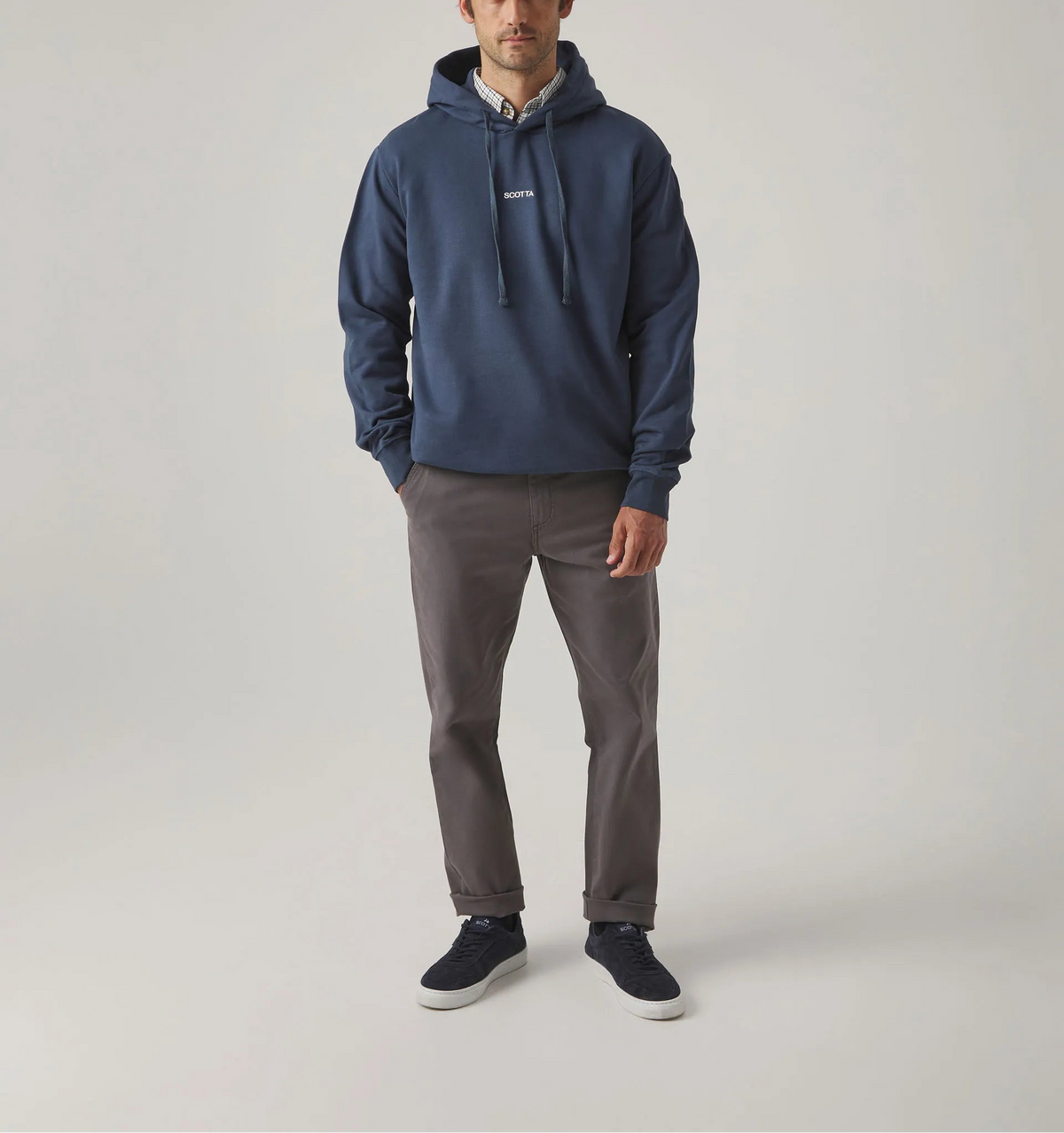 Sudadera Hoodie Marino Oscuro | SCOTTA