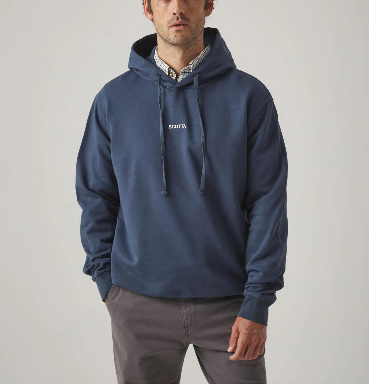 Sudadera Hoodie Marino Oscuro | SCOTTA