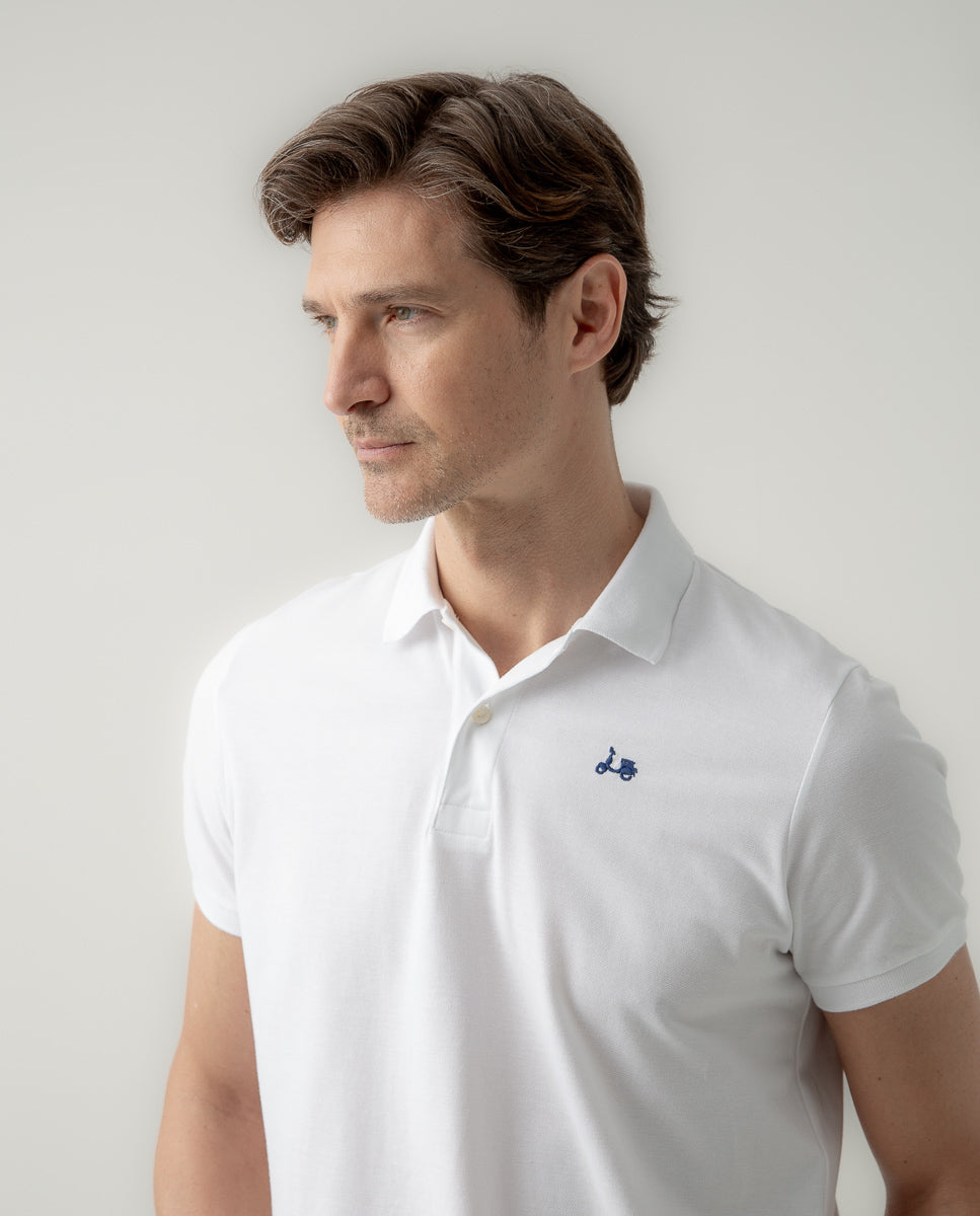 Polo classic blanco | SCOTTA