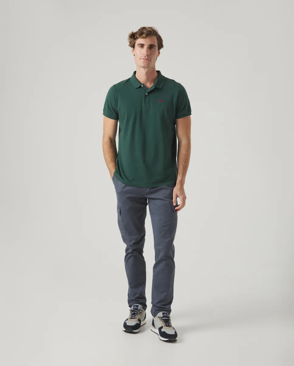 Polo Classic Verde Botella | SCOTTA