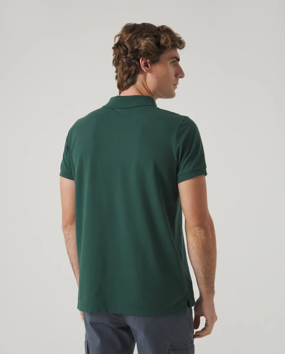 Polo Classic Verde Botella | SCOTTA