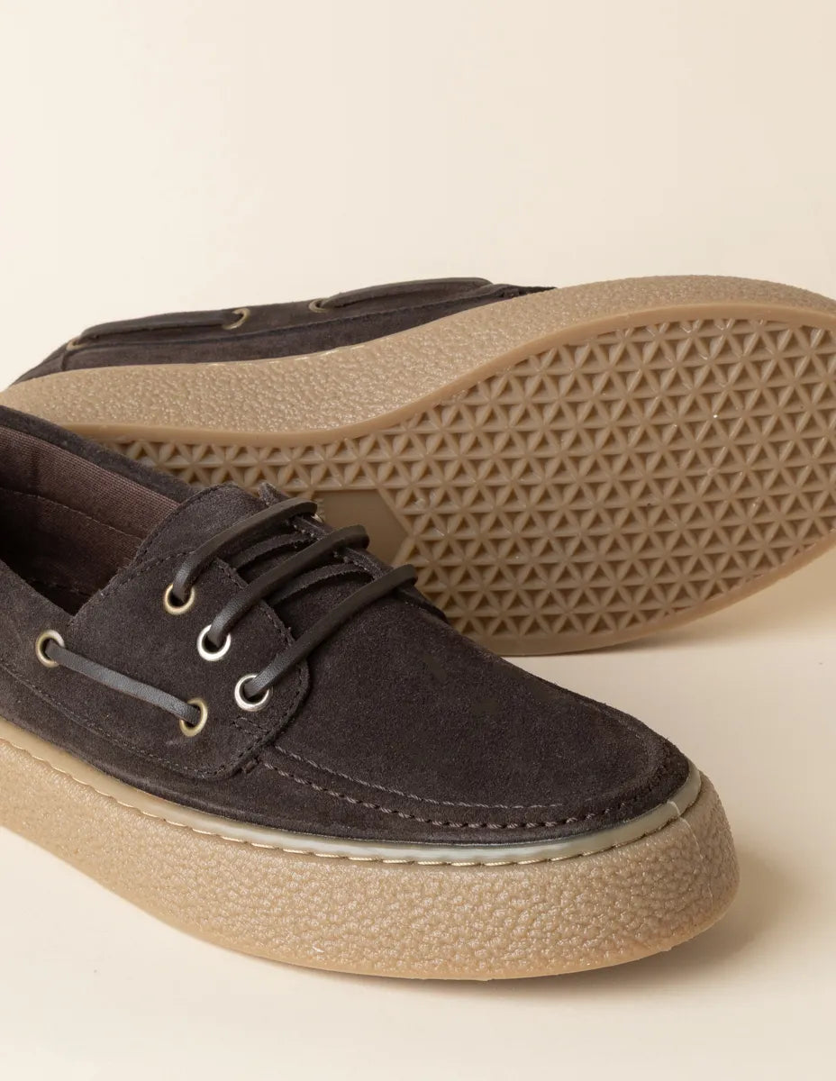 Zapato náutico sport marrón oscuro | SCOTTA