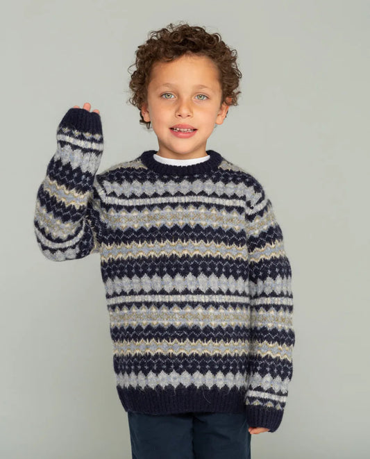 Jersey Niño Greca Ethnic Marino | SCOTTA