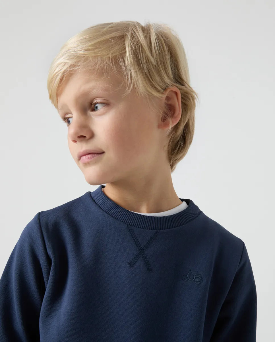 Sudadera Niño Classic Marino | SCOTTA