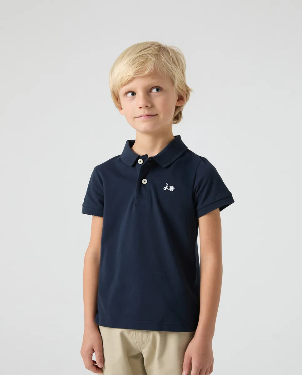 Polo Niño Classic Marino | SCOTTA