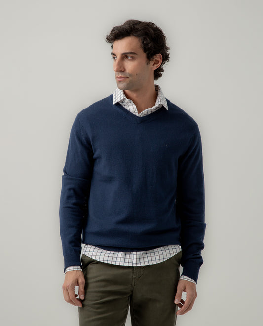 Jersey V neck merino marino | SCOTTA