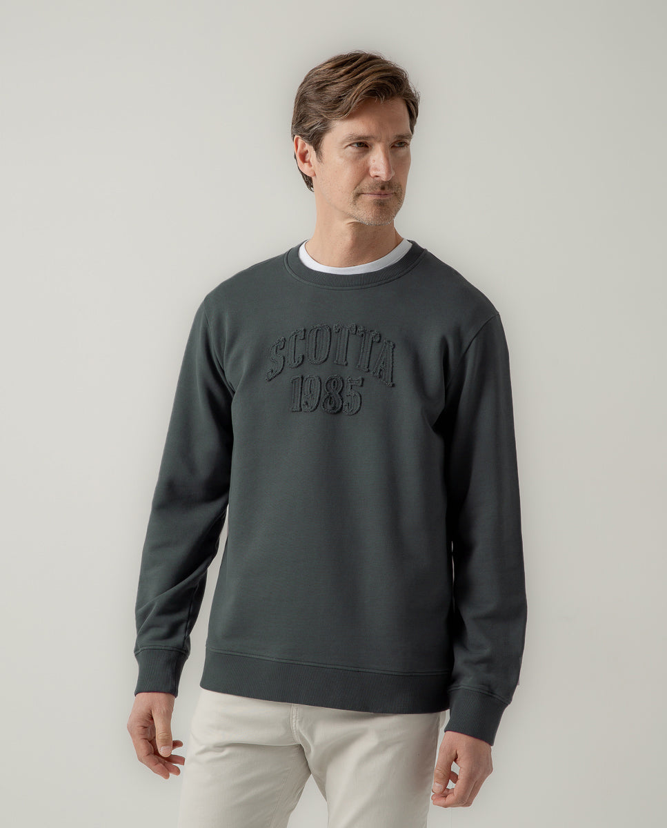 Sudadera Scotta 1985 azul grisáceo | SCOTTA
