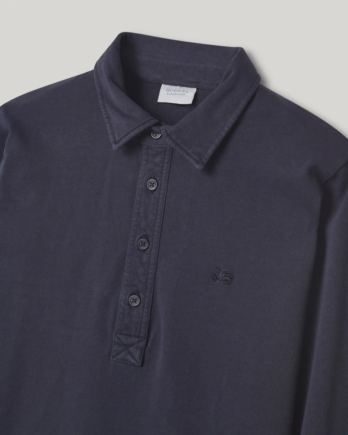 Polo brother pique denim medio | SCOTTA