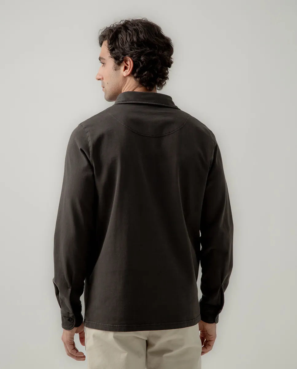 Polo rugby brother gris oscuro | SCOTTA