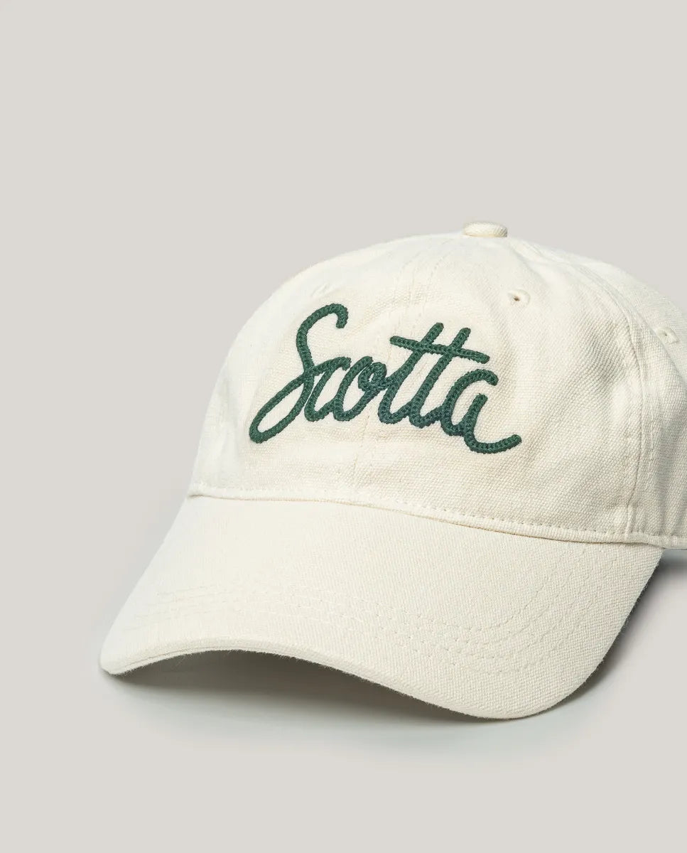 Gorra cadeneta Scotta crudo | SCOTTA
