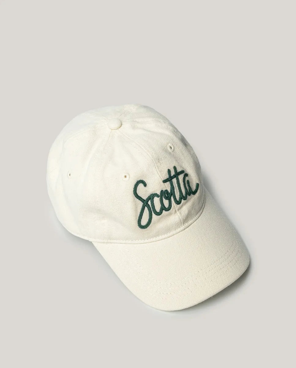 Gorra cadeneta Scotta crudo | SCOTTA