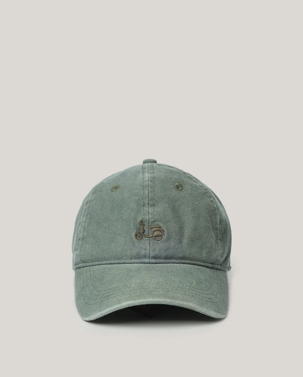 Gorra efecto lavado moto khaki | SCOTTA