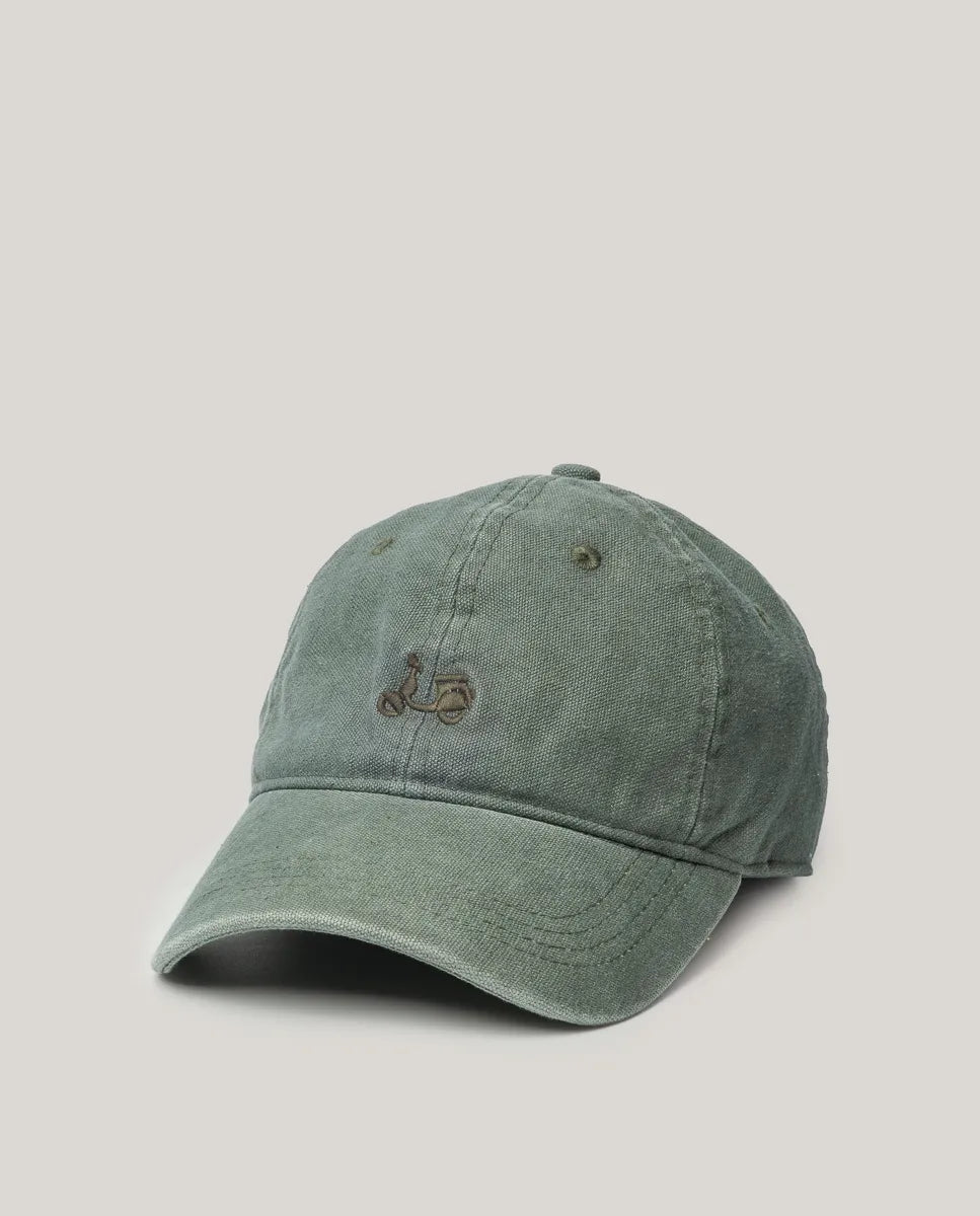 Gorra efecto lavado moto khaki | SCOTTA