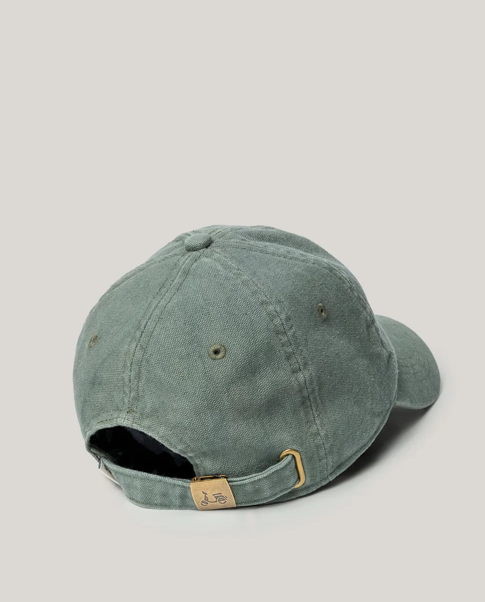 Gorra efecto lavado moto khaki | SCOTTA