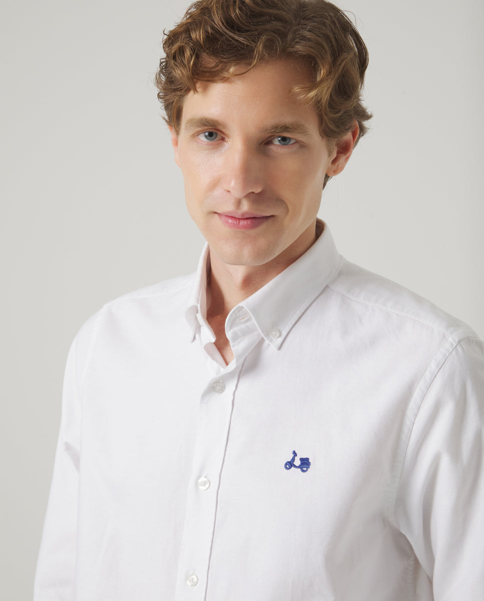 Camisa Oxford Blanco | SCOTTA