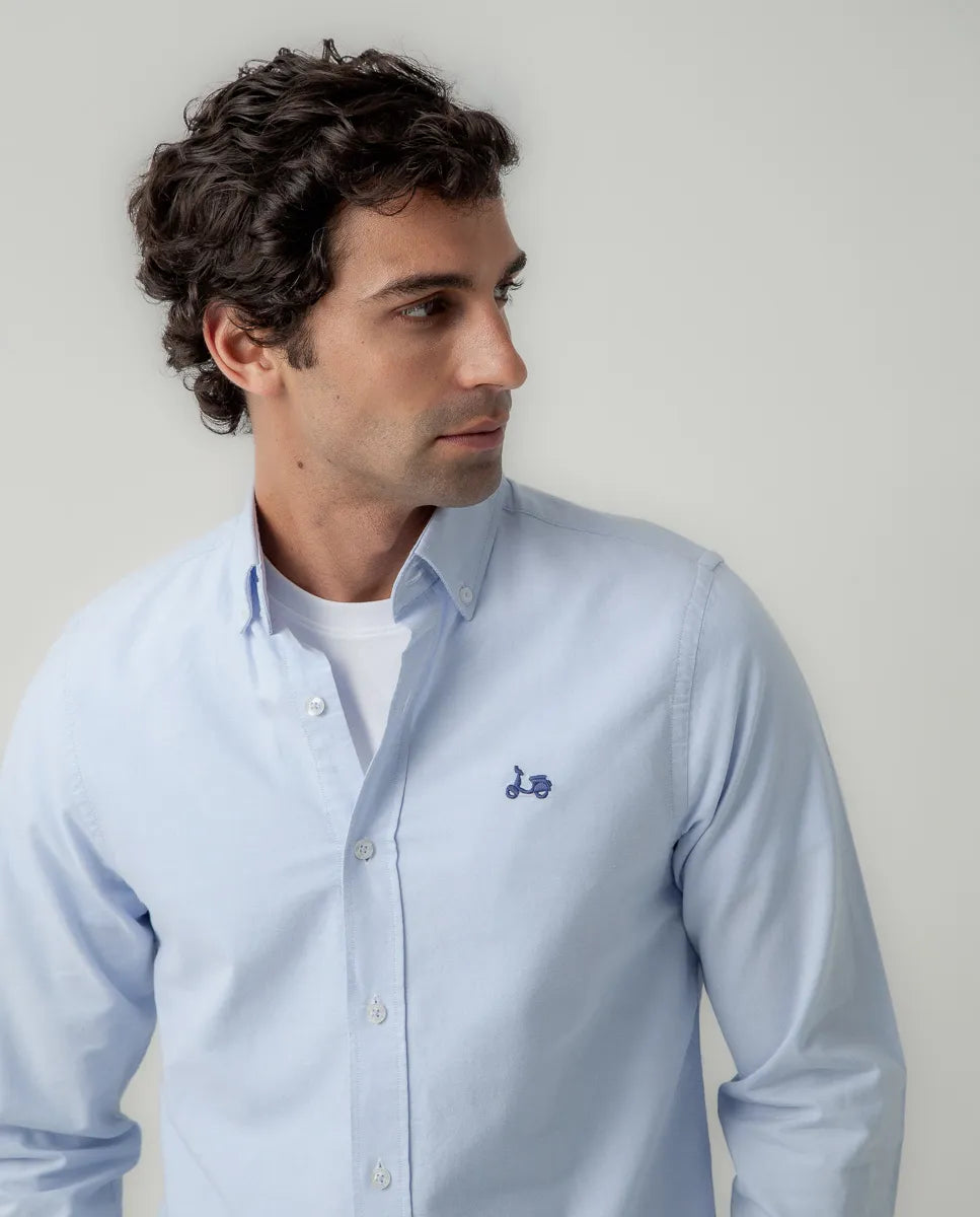 Camisa oxford celeste | SCOTTA
