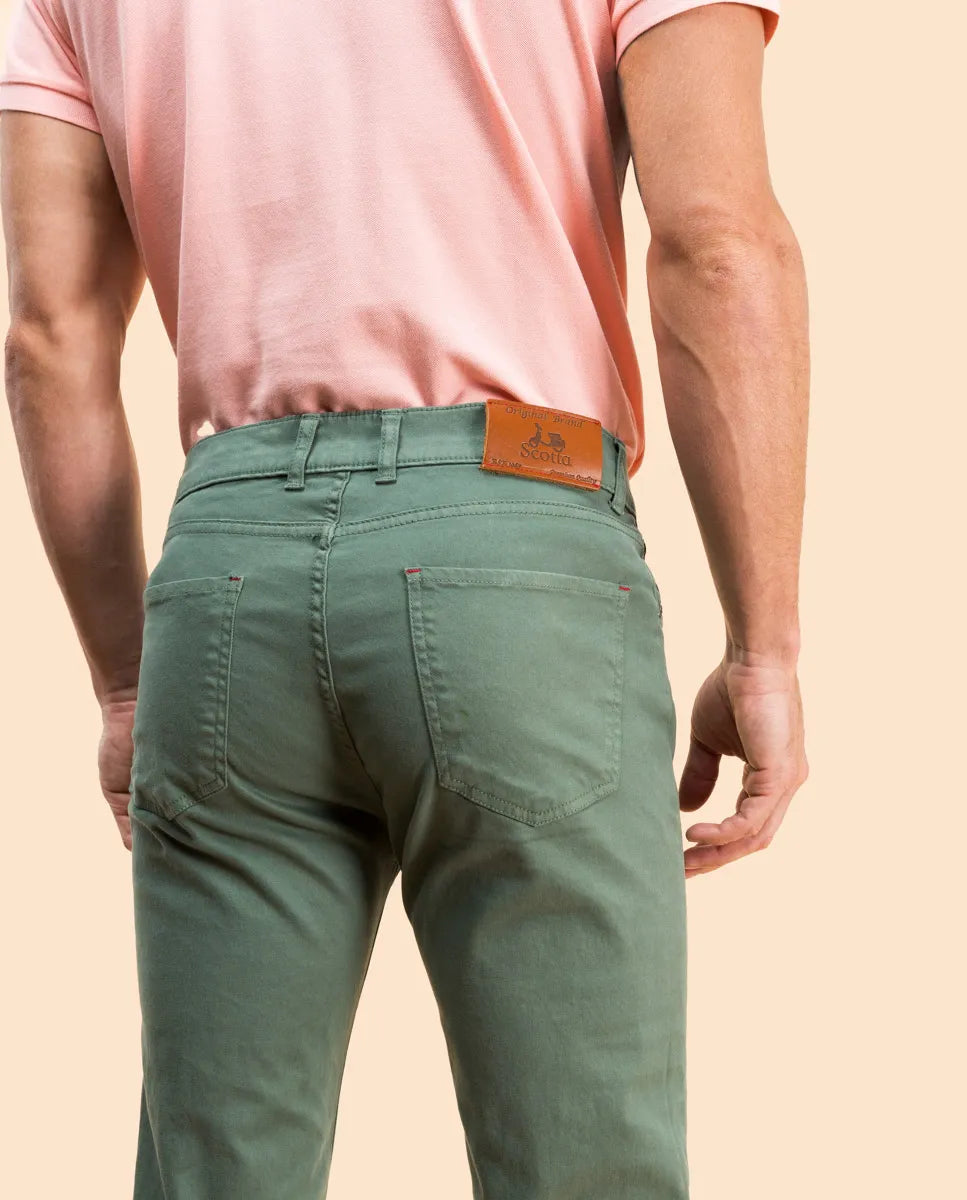 Pantalon 5 bolsillos khaki | SCOTTA