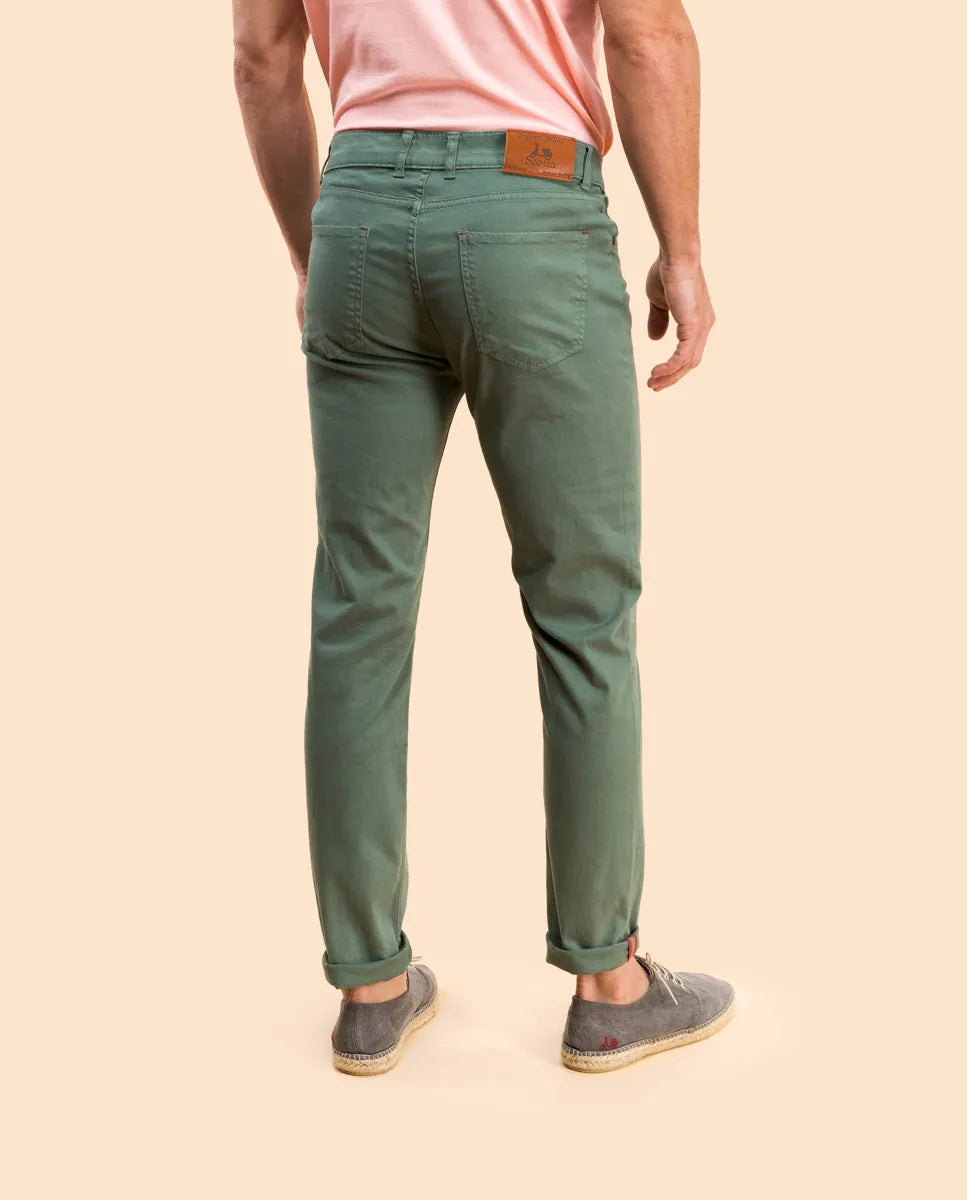 Pantalon 5 bolsillos khaki | SCOTTA