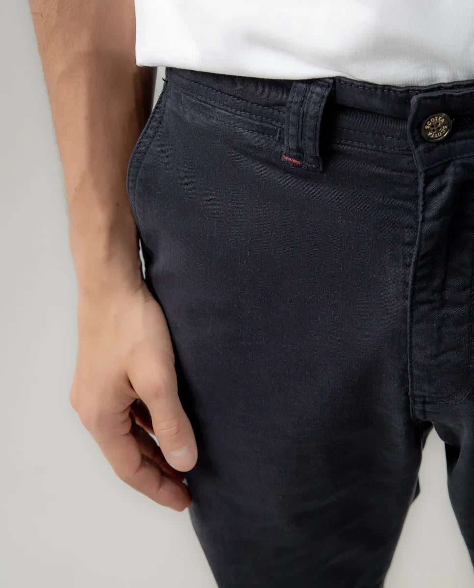 Pantalón steve chino regular marino | SCOTTA