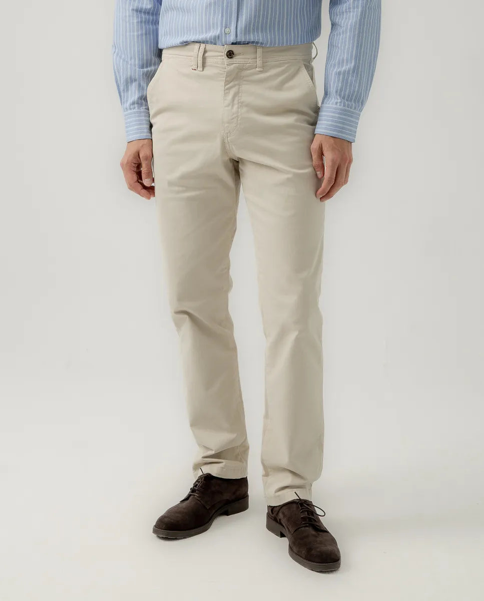 Pantalón Steve Chino Regular Beige | SCOTTA
