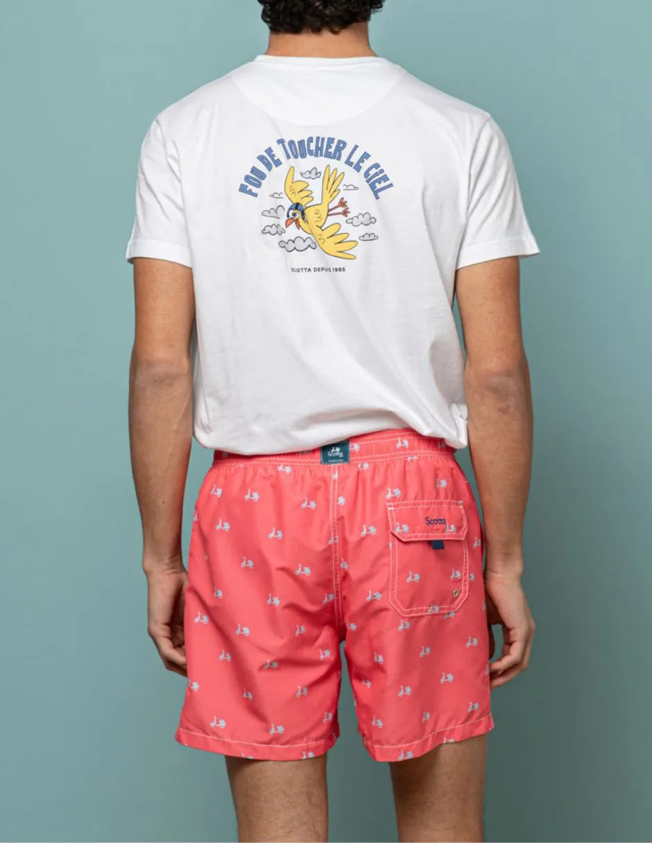 Bañador logo coral | SCOTTA