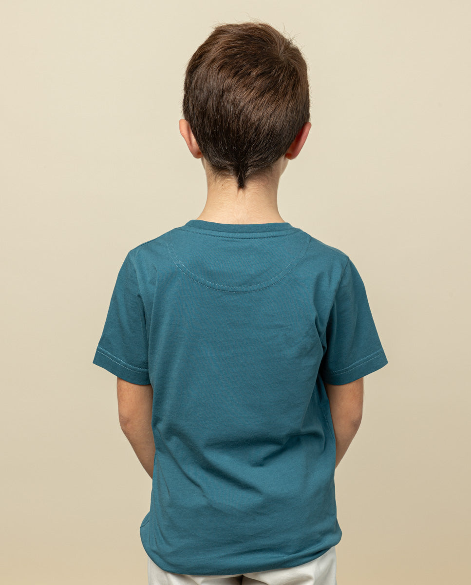 Camiseta niño rainy denim | SCOTTA