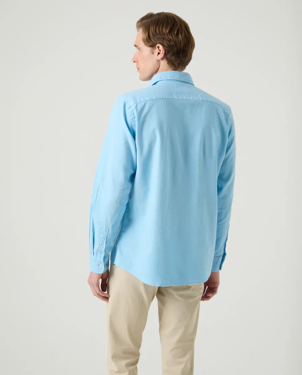 Camisa polera lissome li-co celeste | SCOTTA