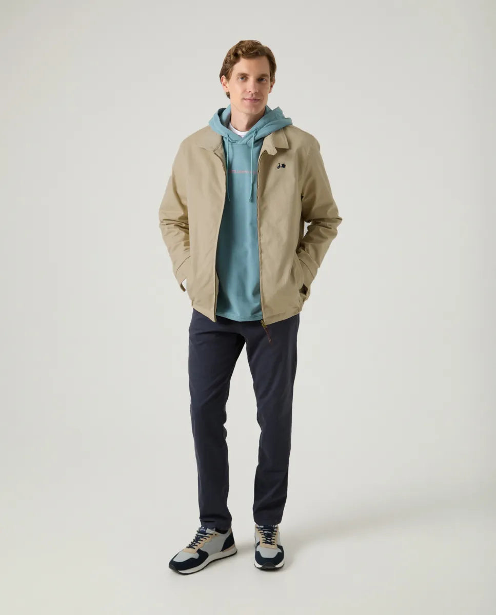 Chaqueta Corta Sarga Beige | SCOTTA