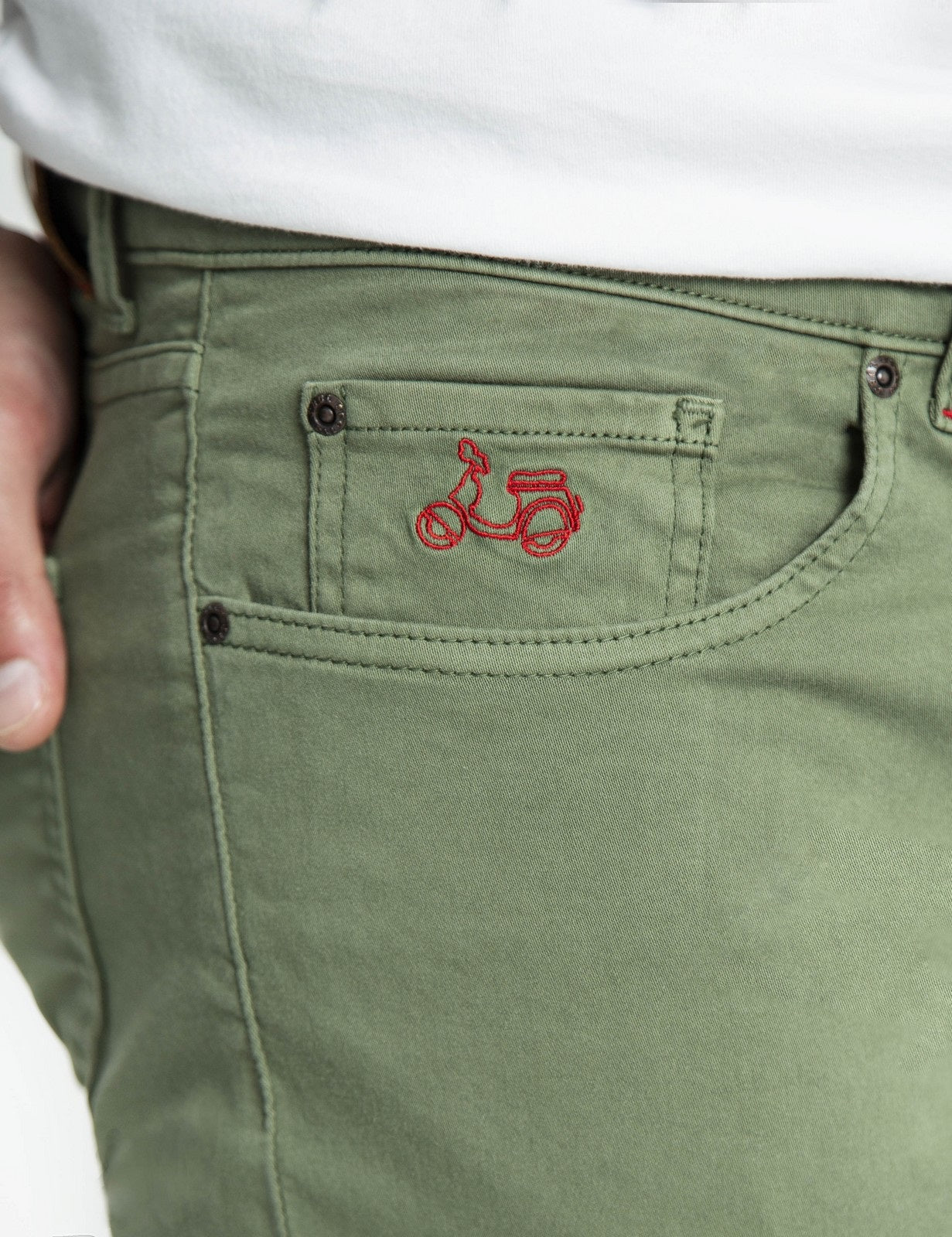Pantalon 5 bolsillos khaki | SCOTTA