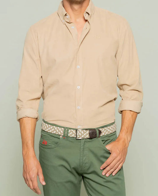 Camisa wood beige | SCOTTA