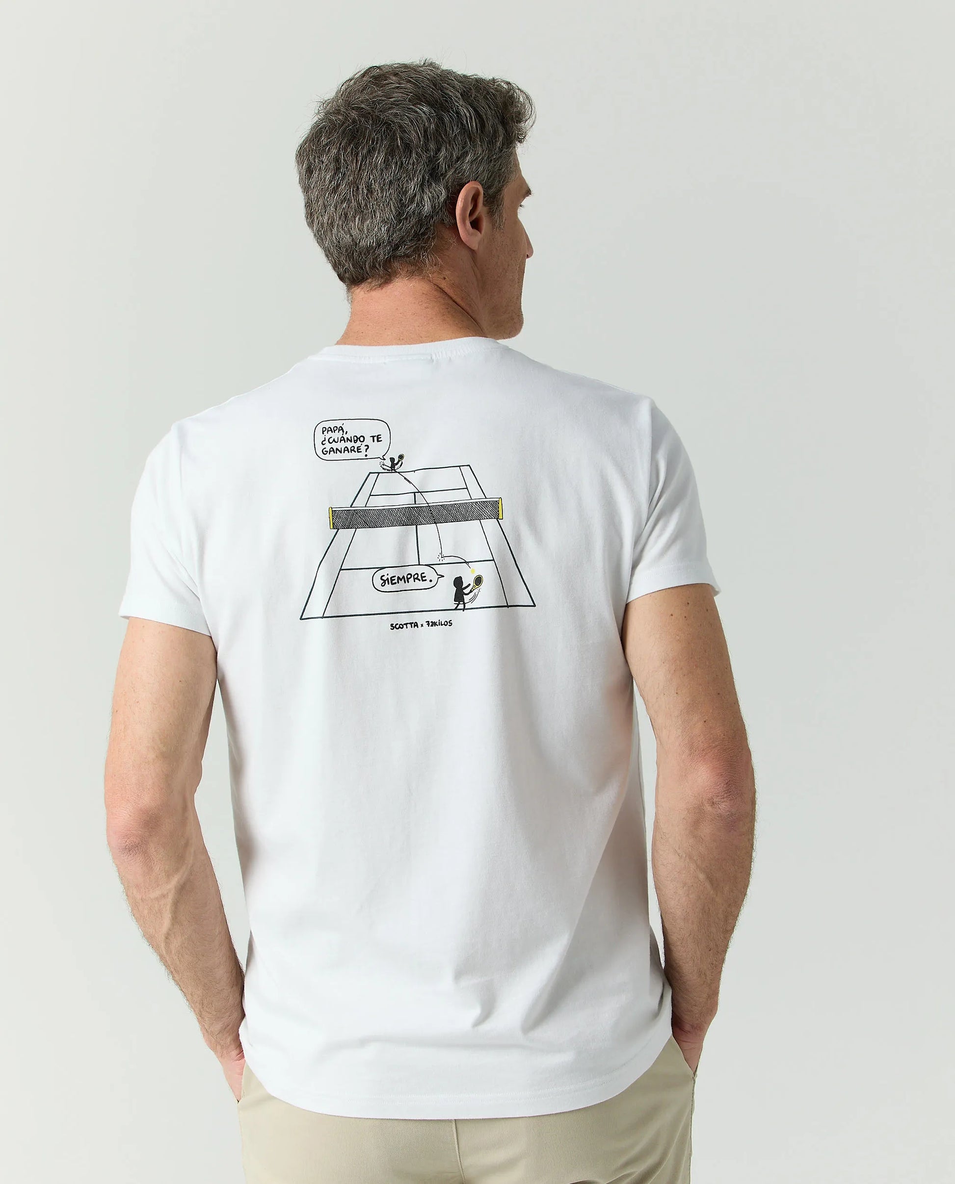 Camiseta Blanca Scotta x 72 KILOS | SCOTTA
